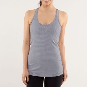 Lululemon gingham Cool Racerback
